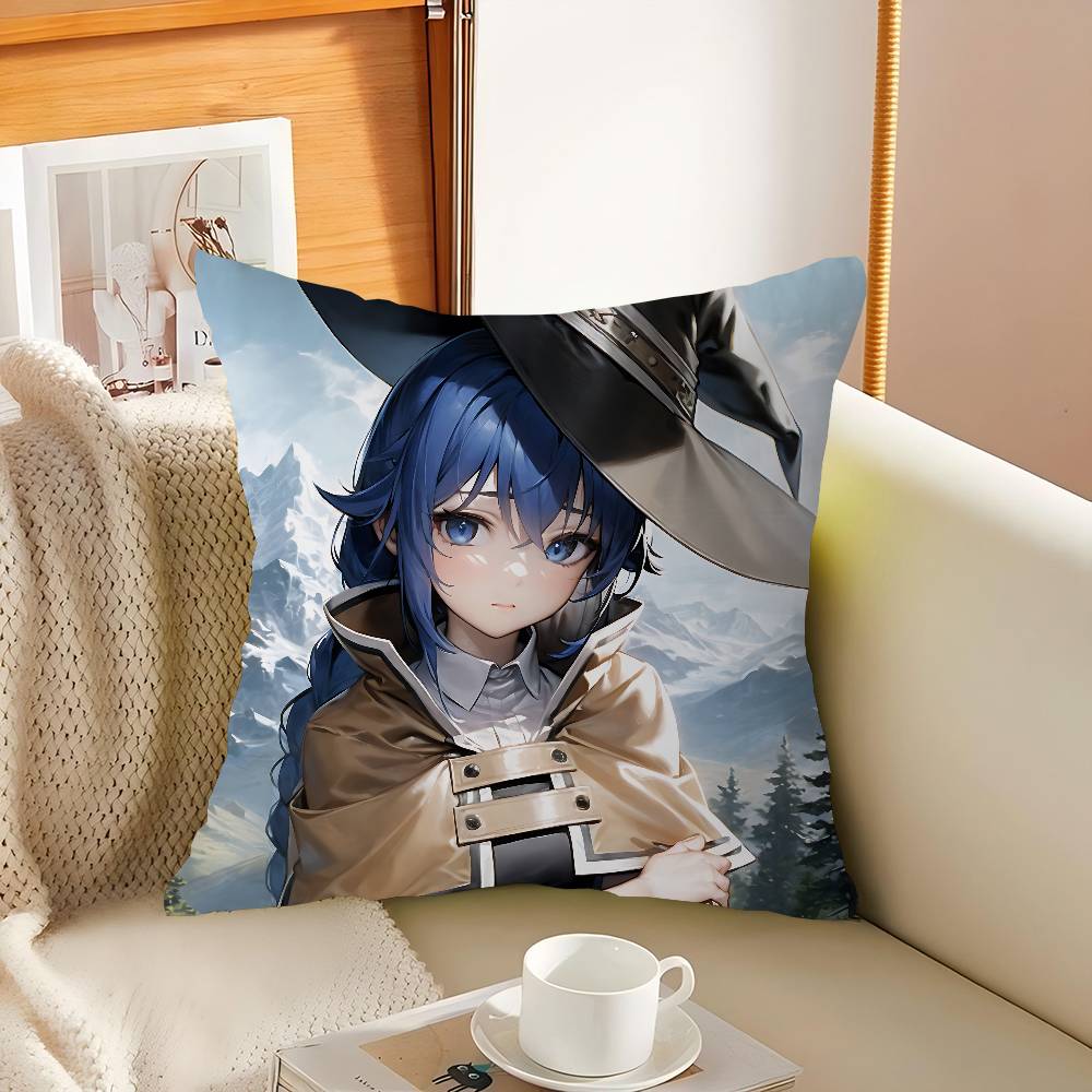 

Mushoku Tensei R-Рокси Наволочка Чехол для Подушки Декор Наволочка Печатный Чехол для Подушки Для Дивана 16x16Inch