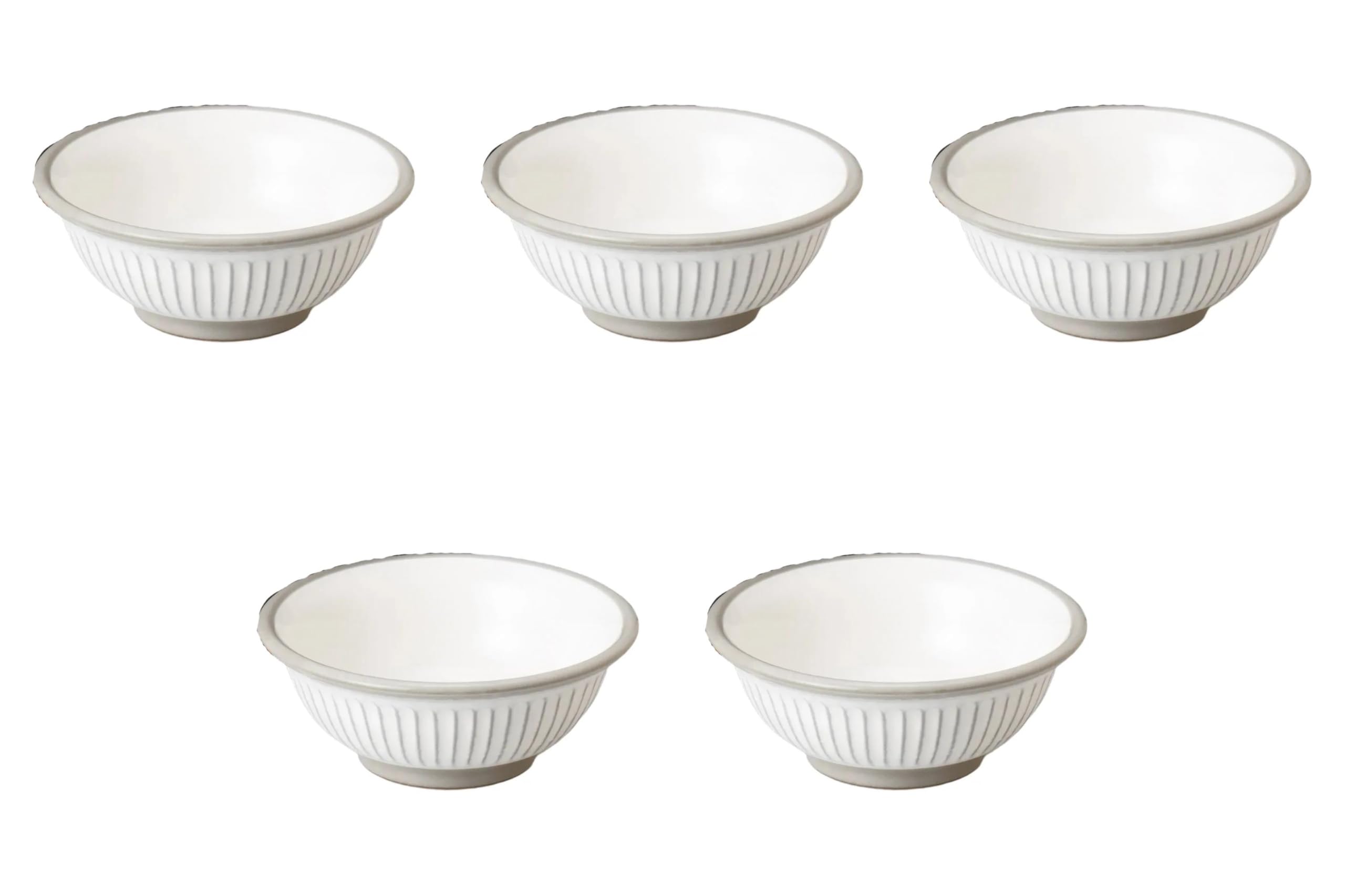 

Set of 5 Chrysanthemum Small Bowls x Banko Ware Earthenware Banko Setomonohonpo Flower-Dried [13 5cm] Pots, Ware,