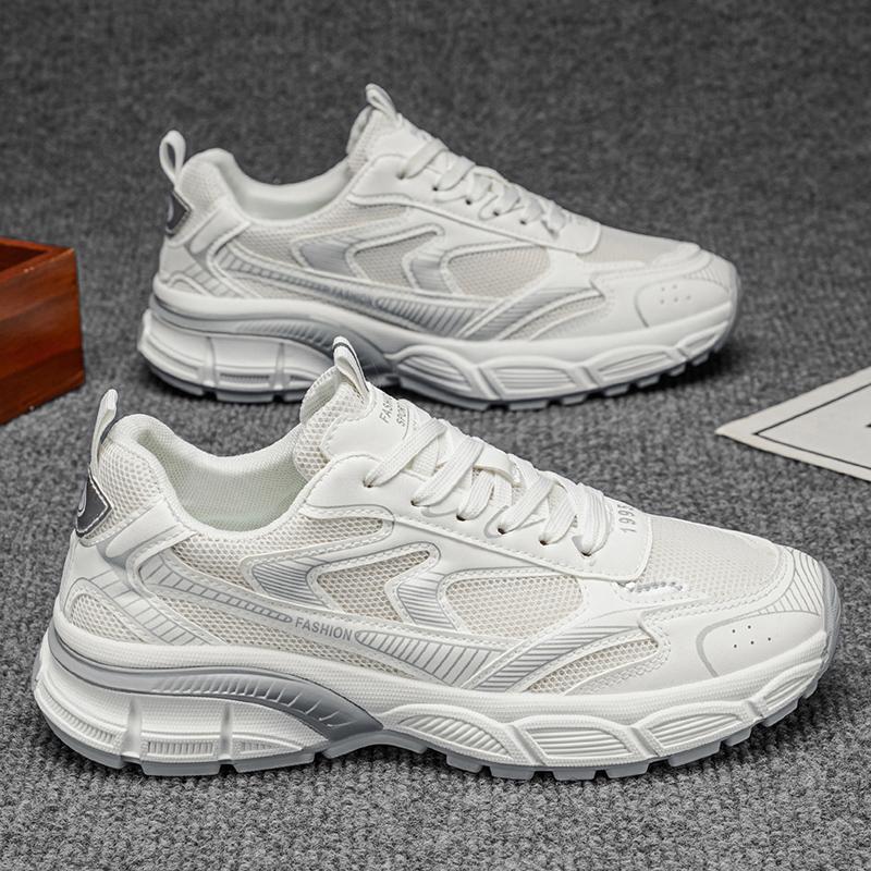 Men 's Casual Four Seasons Fashion Students Comfortable Sneakers Boys Trending Soft Sole Breathable Shoes