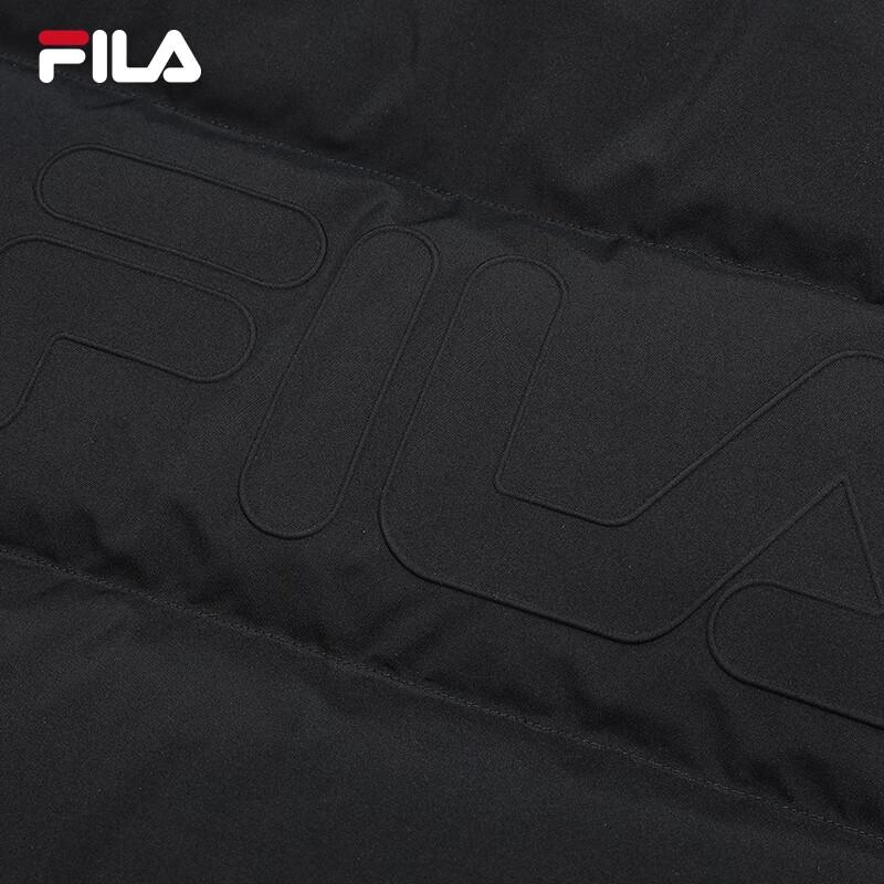FILA Men's Long Hooded Down Jacket