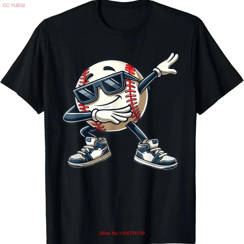 Baseball Funny Day Happy Sunglasses Cute Present T Shirt vintage Washed fashion Top For Everyday Wear homme Unisex Versatile