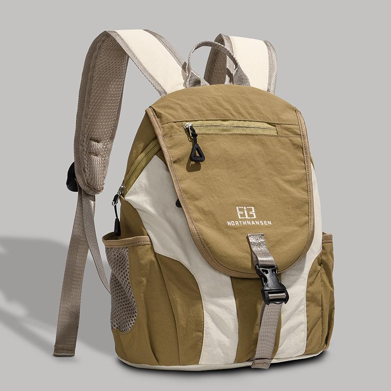 New Outdoor Lightweight Travel Backpack Fashion Color Block Design for Touring Cycling Mountaineering