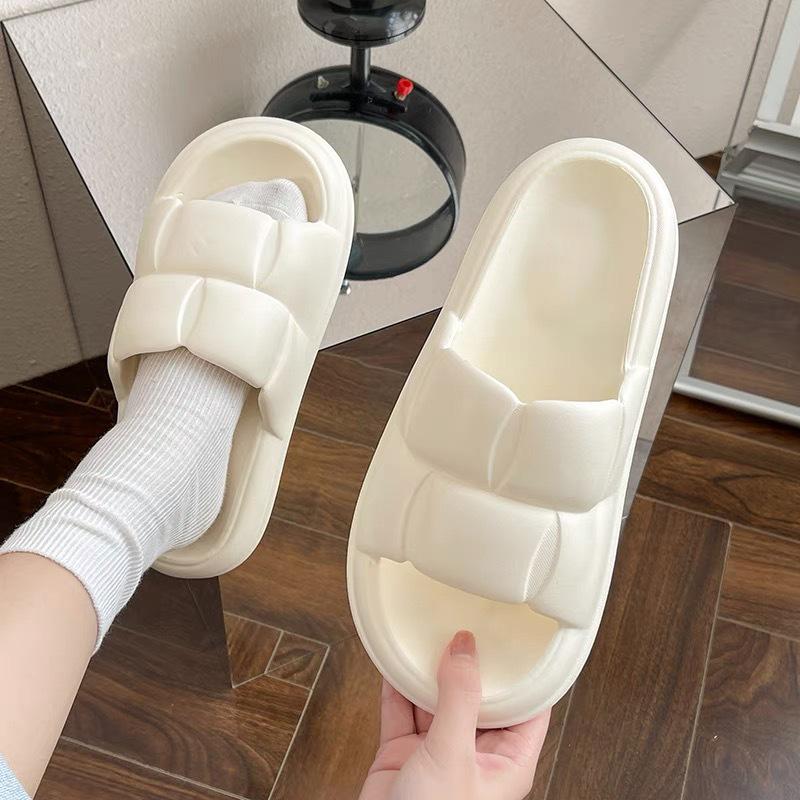 2025 Luxury Women's Soft-Bottom Indoor Slippers for Summer - Light Step Design for Bathroom and Home