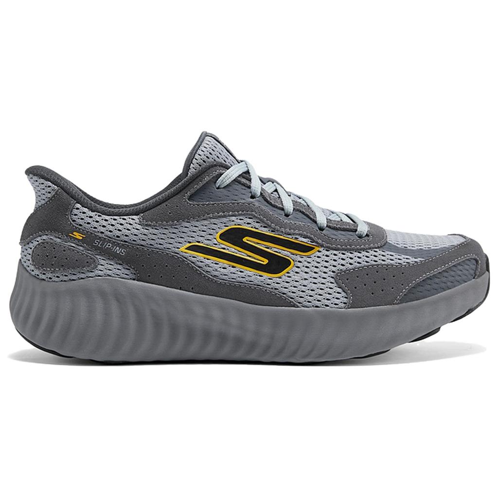 Skechers GO RUN NOW Abrasion Resistant Breathable Abrasion Resistant Breathable Low Top Running Shoes Men's Gray 220394-GYCC