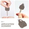 LIFKOME Key Head Cover, Convenient Key Cover, Cute Car Key Case, Key Identifier Cap,
