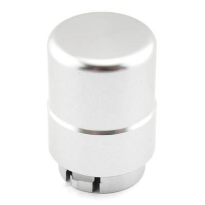 Transmission Shifter Button Knob Billet Aluminum Gear Shift Handle Button for Hummer H2 & H2 SUT 2003-2007 Chrome