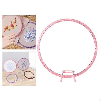 Embroidery Hoop Circle Quilting 21cm Sp Tension Round Cross Stitch for Needlework Party