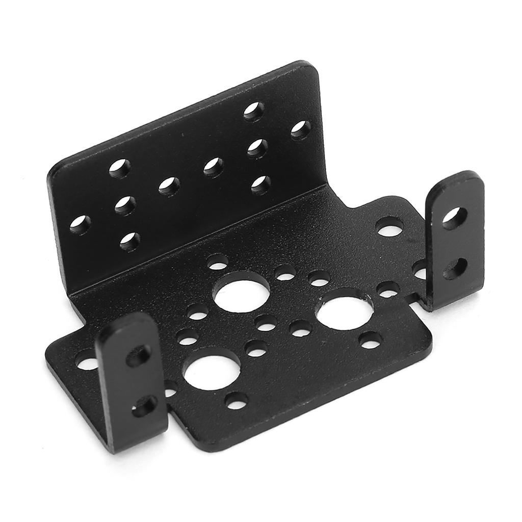 Heavy Duty Multifunctional Servo Motor Bracket Steering Head Mounting Kit for Robot Accessories, Large Rotation with Infrared Sensor and Distance Sens