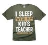 Homeschool Dad Tee Dad Funny Humorous Shirt I Sleep With My Kid's Teacher Shirt