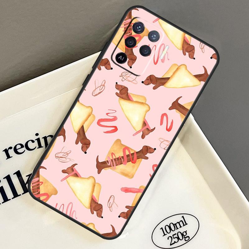 Dachshund Dog For Oppo A18 A38 A58 A78 A98 A5 Pro A96 A76 A16 A94 A74 A54 A15 A40 A60 A80 A17 A57 A77 Case