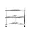 Stainless Steel 3-Tier Bathroom Corner Shelf