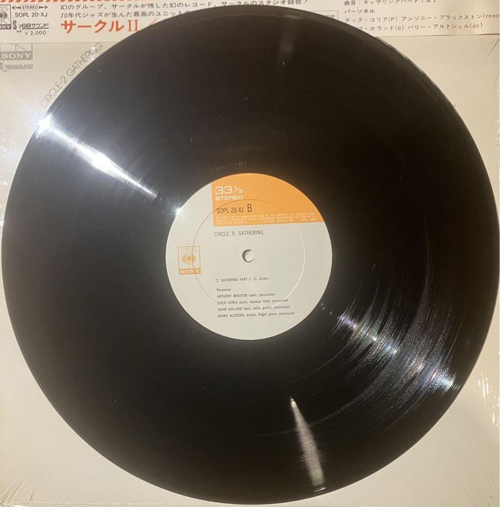 [USED] Price reduction Circle Circle2: Gathering vinyl LP