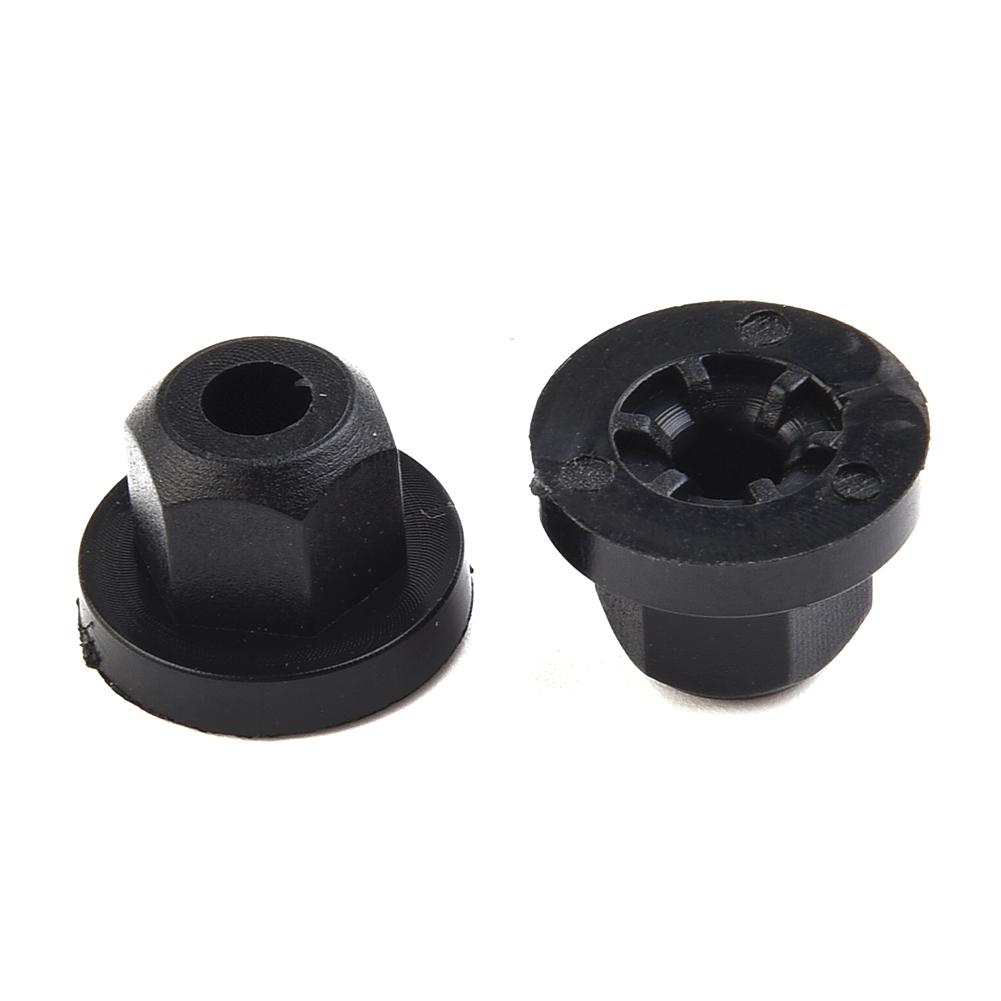 Plastic Nut 20pcs/Set 4.5mm Hole BlackNylon E36 E39