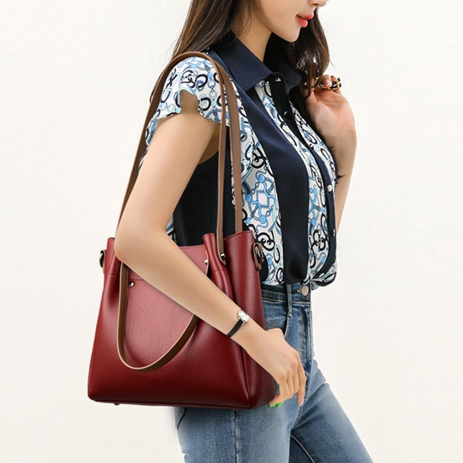 Luksusowe Torebki Damskie Torby Projektant Wysoka Jakość Skóra Na Ramię Crossbody Torby dla Kobiet Torby Zakupowe o Dużej Pojemności