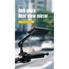 1 Pair  Bicycle Rear View Mirror Bike Cycling Clear Wide Range Back Sight Rearview Reflector Rotate 360 ° Adjustable Handlebar