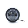 Universal Retro Motorcycle LED Headlamp Daylight White Halo Angel Eye Headlight