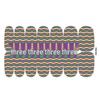 Waterproof Full Cover Party Nail Stickers - Colorful Designs (YMY2057-2072)