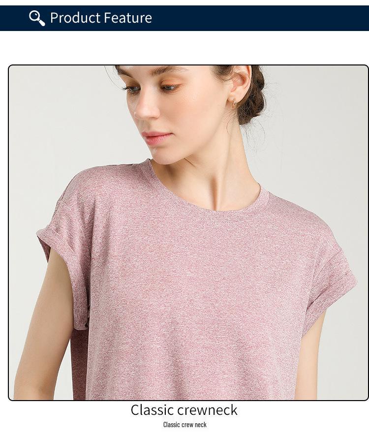 Women's Quick-Dry Loose Back Sports Vest for Running & Yoga