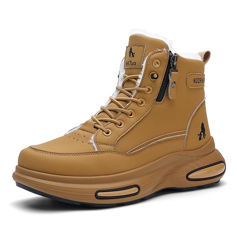 Men Boots High Top Shoes Winter Walking and Commuting Casual Outdoor Travel Seasonal Everyday Footwear Daily Boots Style Sizes 39-44