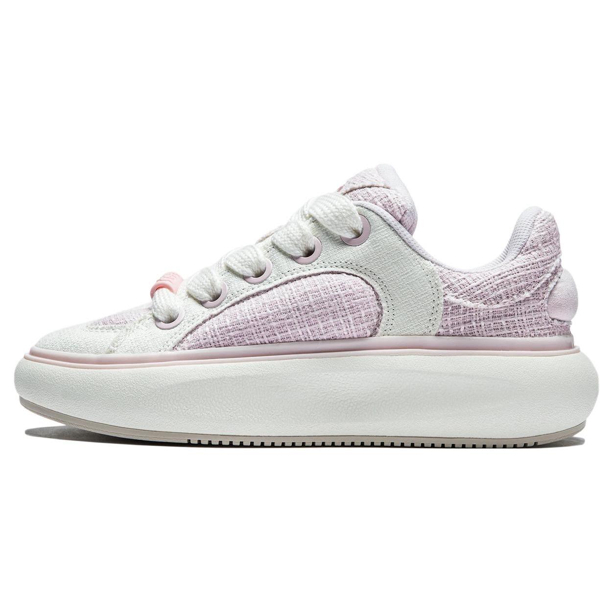 

New LiNing Yun You C4D Cushioning Wear-Resistant Low-Top Casual Shoes Women s Peach Pink AZGT090-12 37