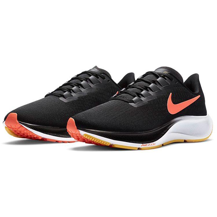 Nike Air Zoom Pegasus 37 Black Bright Mango BQ9646-010