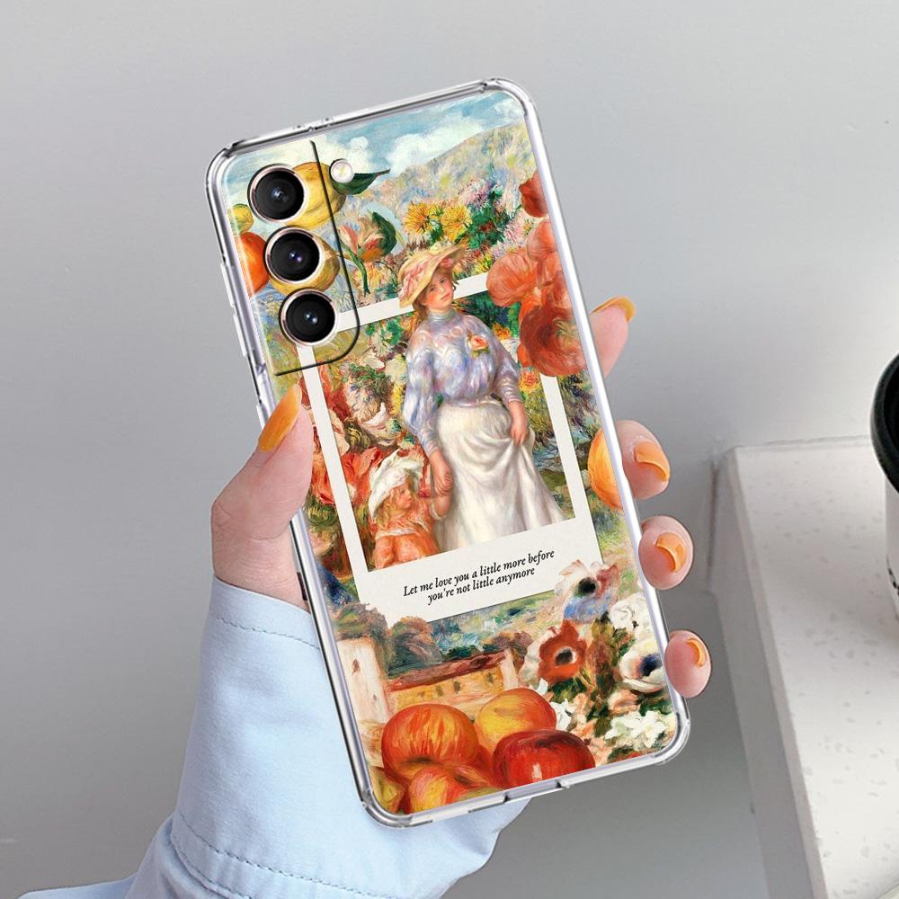 Phone Case For Samsung Galaxy S26 S25 S24 S23 S22 Ultra S20 S21 FE 5G Plus Soft Clear Cover ART aesthetic collage Venus