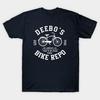 Men Black Print T-shirt Deebo'S Bike Repo - Friday Movie No-Cut Transfer Paper Print Cotton Tshirt