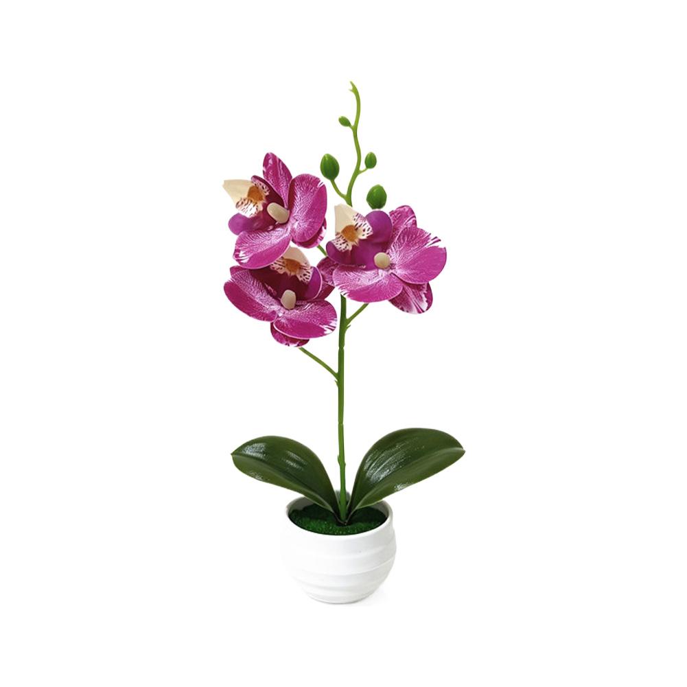 Artificial Orchid, Home/Office Decoration - Display of Living Room Dining Table, Entrance Flower Decoration, Not Easy to Fade