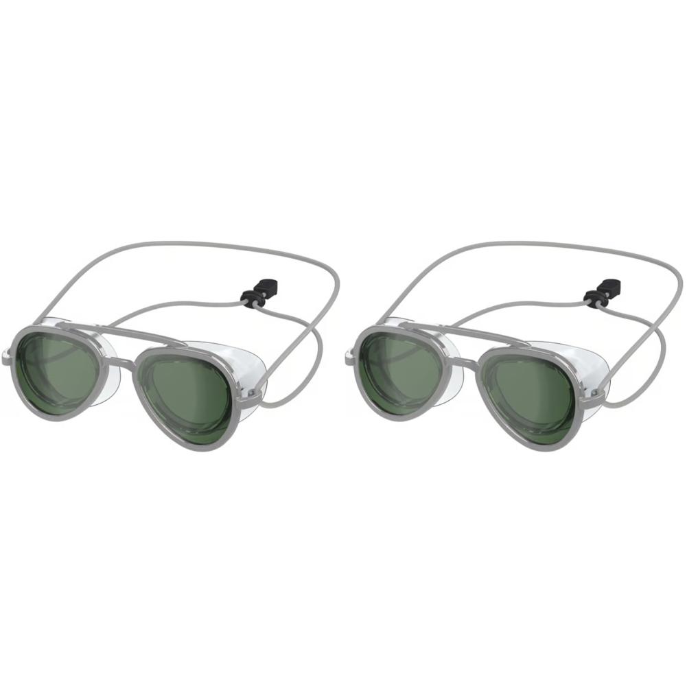 1/2Pcs Swim Goggles Anti-Fog Swimming Goggles Anti-Fog Swim Goggles Full-View Retro Swim Eyewear For Men Women Swimmers Leisure