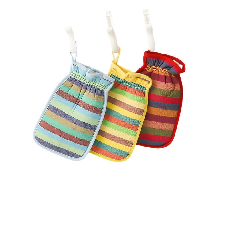 Odolná a roztomilá exfoliační koupelová a sprchová květinová houba pro ženy