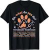 Vet Tech What Do You Do Definition Veterinary Technician Gift Unisex T-Shirt
