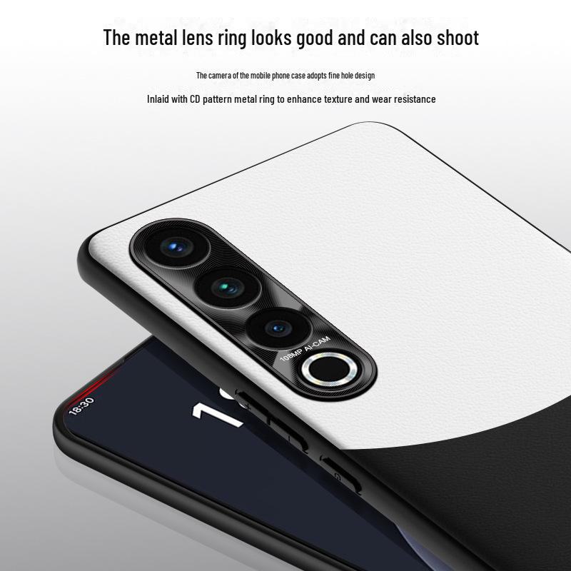 Meizu 20pro Liquid Leather Anti-Fall Protective Case - One Piece