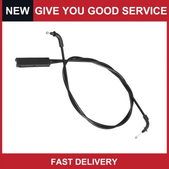 Pack of 1 For BMW X3 X4 Black Car Hood Bonnet Release Cable 13m 51237397502