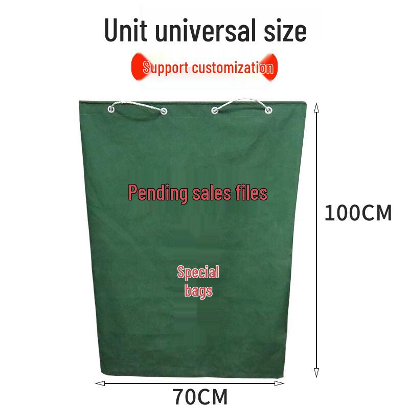 Yilan Thickened Canvas Confidential Document Bag