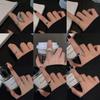 European and American Ins Style Open Ring Women's High-end Pearl Index Finger Ring Niche Design Hand Jewelry Wholesale