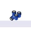 Creative Cool Design Paw Pet Animal Paw Footprints Emblém Auto Pneumatika Víčko ventilku Pneumatika Prach Cap Dekor Pro univerzální styling auta 4ks