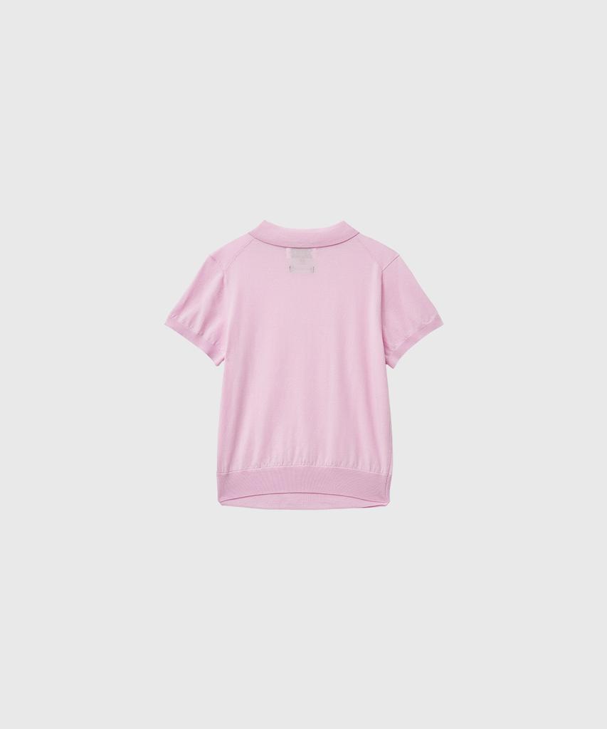 GENERALIDEA Layered Essential Half Pullover [Pink] / Wbe2L05533