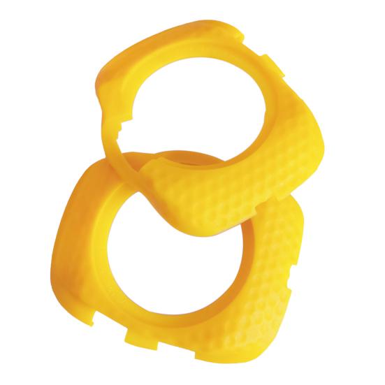 

2 шт./компл. Накладка на педаль-шип Быстросъемная Легко устанавливаемая Нескользящая Пластиковая Накладка для защиты шипов с легким ходом для Speedplay Zero Aero жёлтый