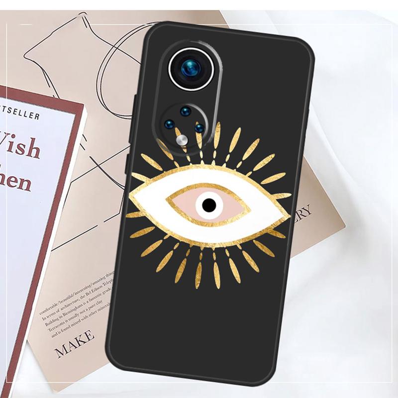 Evil Eye Hamsa Case For Honor Magic 8 7 6 5 Pro 200 400 Lite 50 70 90 X9a X9b X9c X9d X8b X8c Win RT Cover