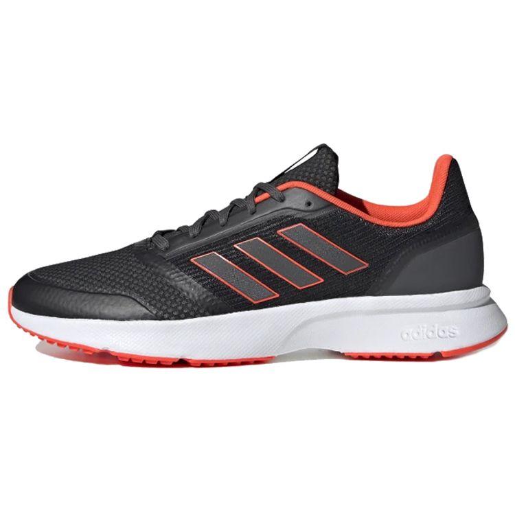 

Adidas Nova Flow Black Solar Red Мужские кроссовки Grey Onix Cloud-White EH1855