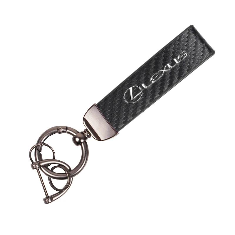 

Lexus Car Logo Keychain Waist Hanging Key Shain Accessories For Lexus F SPORT ES RX NX LS UX LM LX GX LC RZ IS CT GS RC HS LXB чёрный