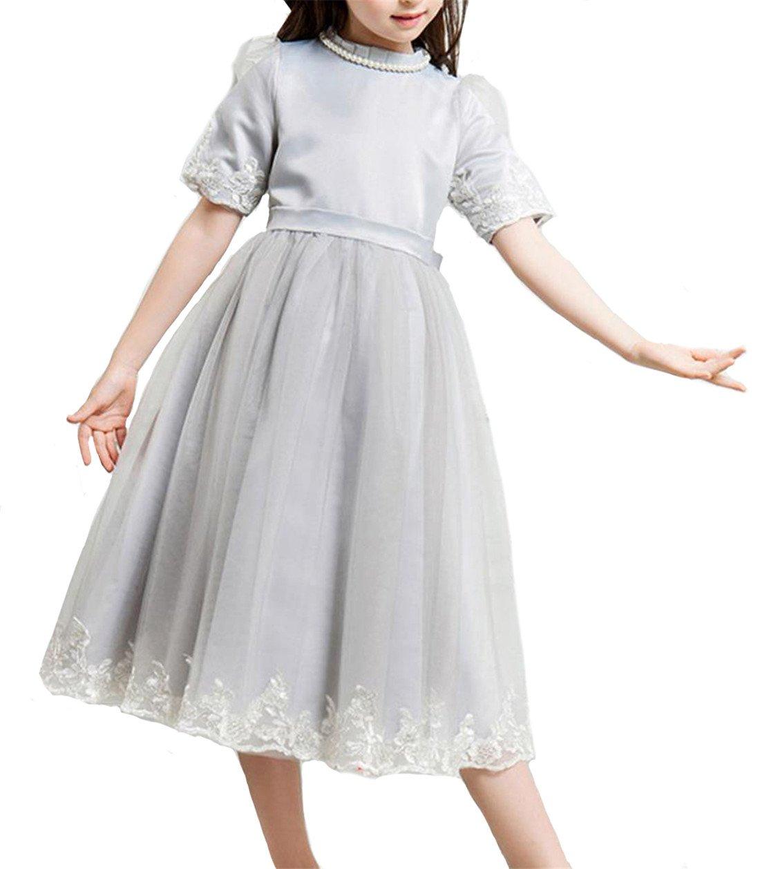 

Принцесса Младший Детский сад Вход Выпускной Церемония [Медовый Малыш] Детское Платье, Для Девочек, Платье, Формальное, Платье, Фортепиано, Концерт, Свадьба, серый