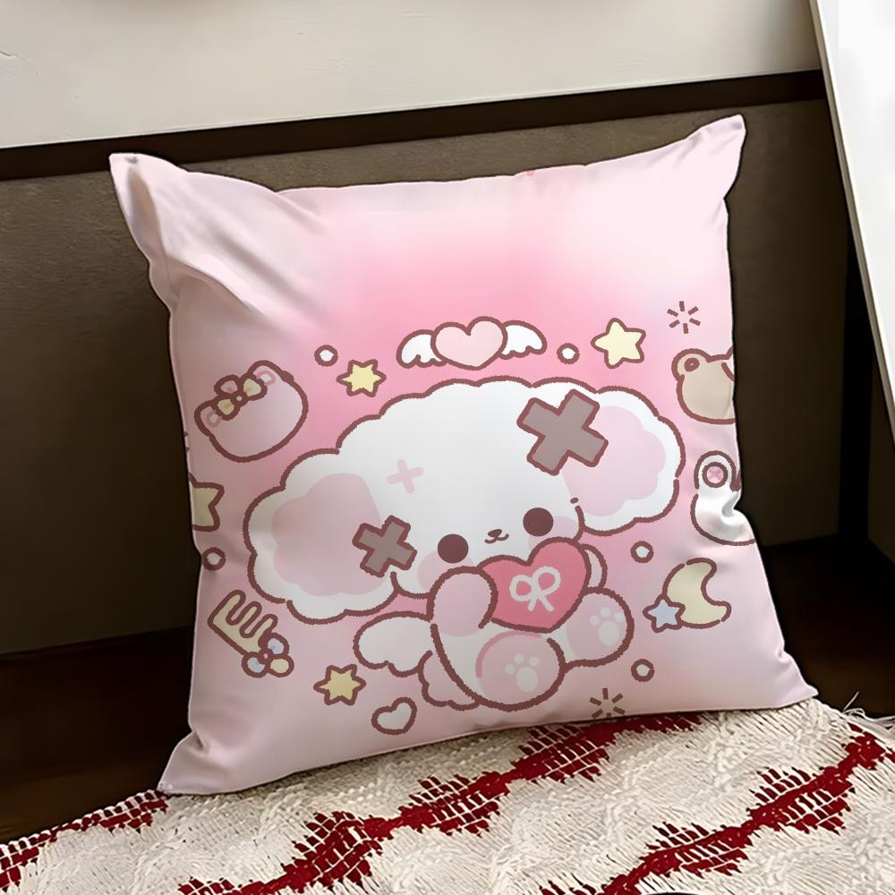 Cute NNono Cushion Cover Reversible Soft Durable Pillow Cover Home  Car MultiScene Use for Daily Comfort