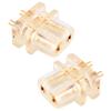 Haltbarkeit 0,78 mm 2-Pin qdc/UE18 Buchse Kopfhörerbuchse für tragbare Audiogeräte Robustes und umweltfreundliches Design