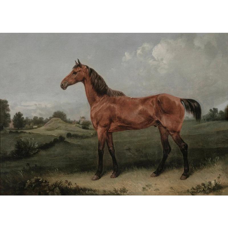 Vintage Rustic Country Horse Mountain Forest Lakescape Art Posters Canvas Painting Wall Prints Pictures for Farmhouse Home Decor