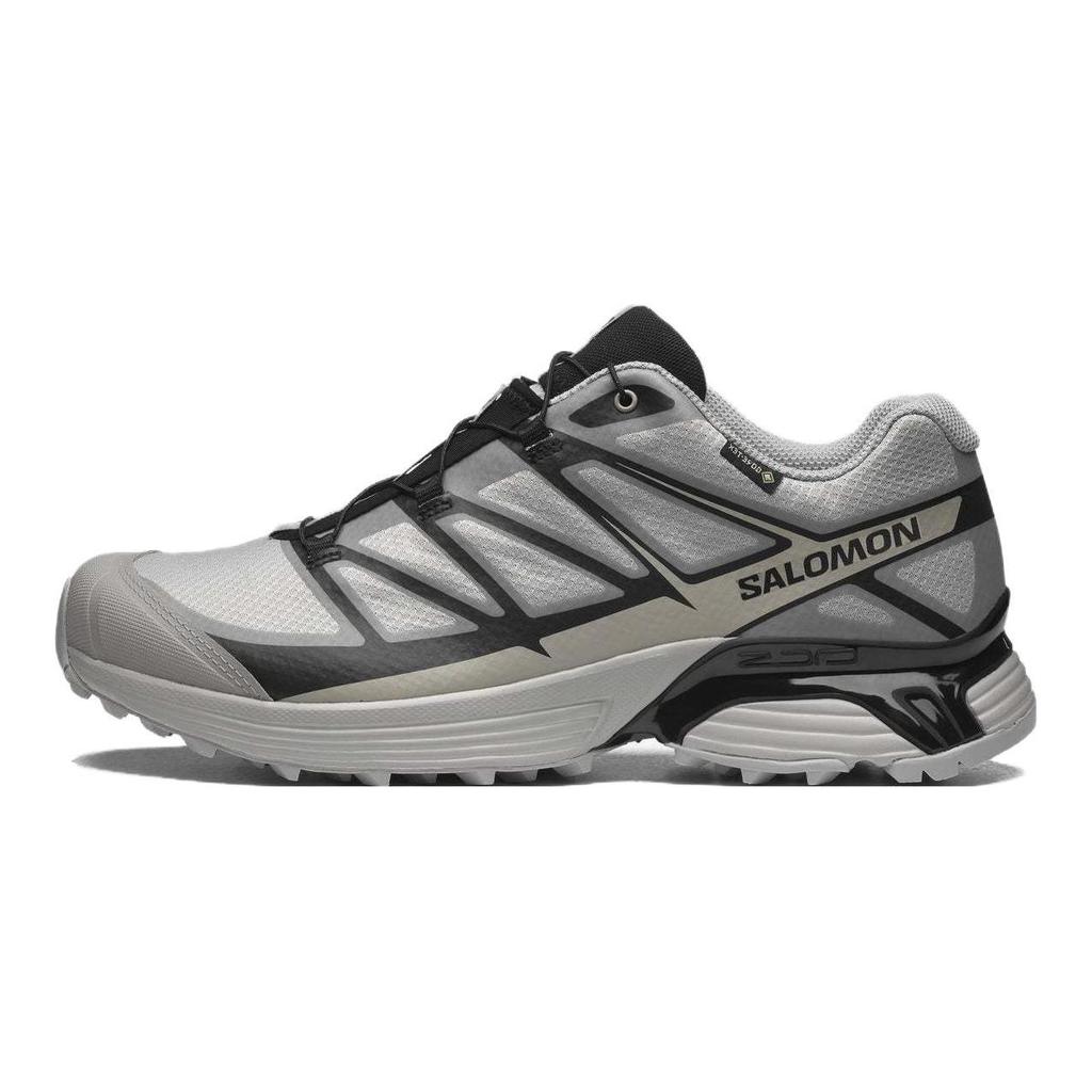 Salomon Xt-Pathway Gtx Comfortable Shock Absorbing Non-Slip Durable Waterproof Low-Top Running Shoes Unisex Running Shoes Flint-Lime 475774