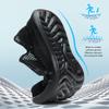 Hollow Out Summer Work Safety Shoes For Men Soft Sole Lightweight Protective Work Sneakers Men Outside Work Footwear