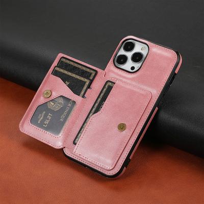 Pour iphone 13 pro max 13promax 12mini Portefeuille mode étui de téléphone en cuir pour iphone 12 pro max 12promax 13mini Coque arrière en silicone souple avec emplacement pour carte
