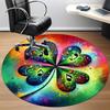 1pc Music Notes Office Round Area Rug, Indoor Mat Suitable ForOffice, Under Office Chairs Bedroom Living Room Home Decor T221