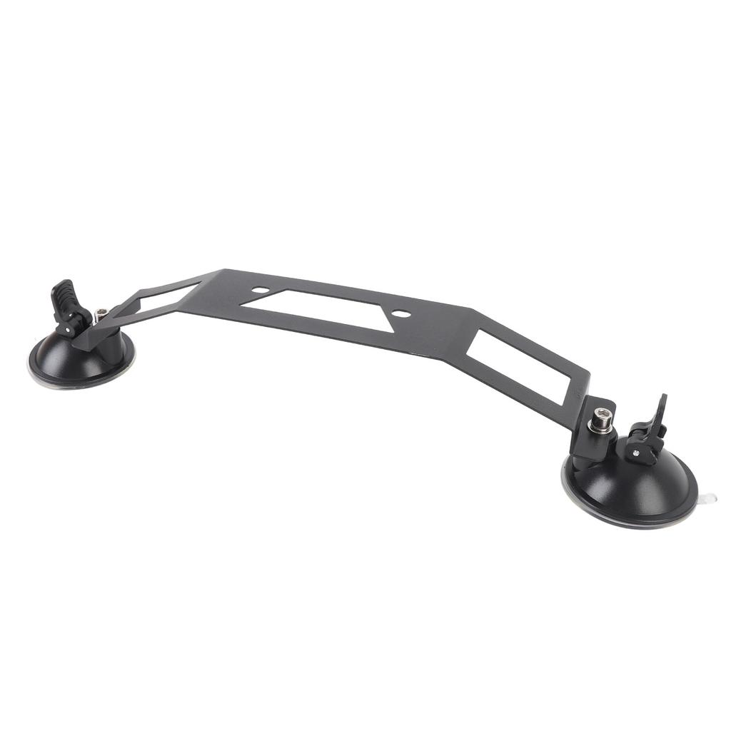 Suction Cup Sunroof Mount Multifunctional Black Iron Car Suction Cup Mounting Kit for RVs Yachts Sedans SUVs